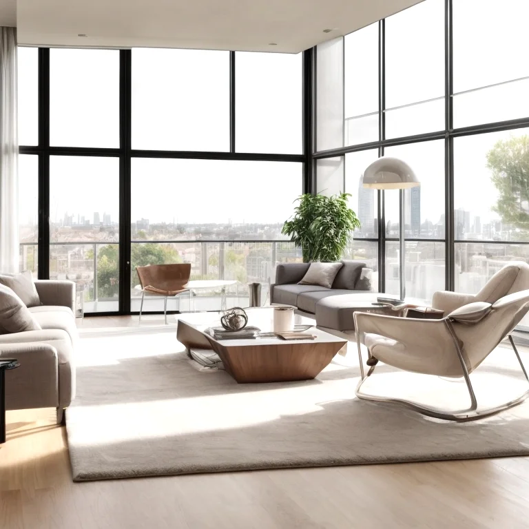 Visualisierung eines Luxusapartments