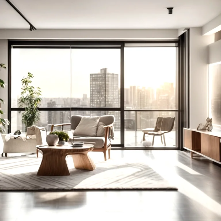 Visualisierung eines Luxusapartments